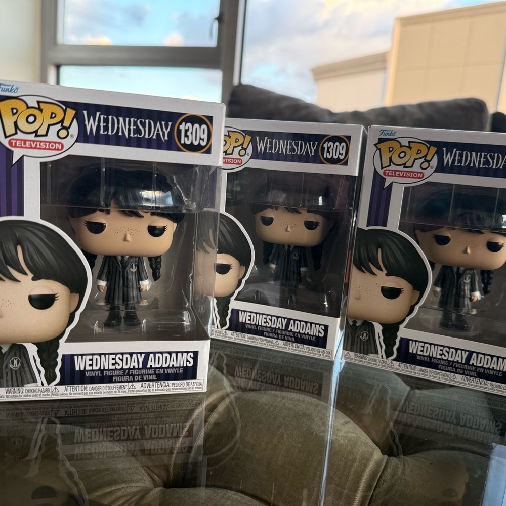 Funko Pop! Wednesday Addams Black and White Collectible Sold Out!
